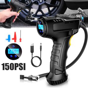 150PSI Wireless Electric Tire Inflator for Bikes