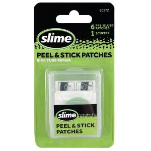 Slime Bike Tube Patch Kit - Pre-Glued Skabs