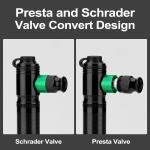 ROCKBROS Mini Bike Hand Pump & CO2 Inflator