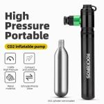 ROCKBROS Mini Bike Hand Pump & CO2 Inflator