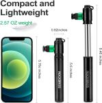 ROCKBROS Mini Bike Hand Pump & CO2 Inflator