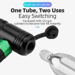 ROCKBROS Mini Bike Hand Pump & CO2 Inflator