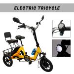 350W Electric Folding Trike for Adults