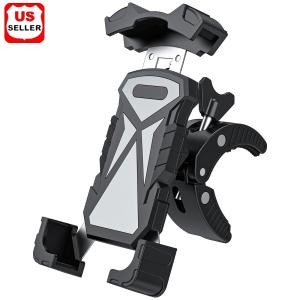 Motorcycle Phone Mount with Auto Lock and Anti-Shake