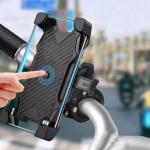 Silicone Phone Holder for Bicycle and MTB Handlebar