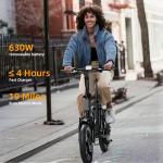 16" Peak Folding E-Bike - 35 Miles Range