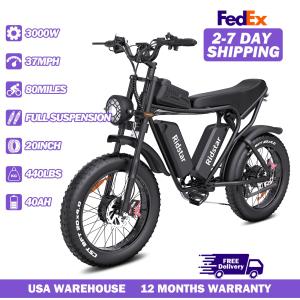 52V 3000W 20" Electric Bike for Off-Road Adventure