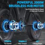 52V 3000W 20" Electric Bike for Off-Road Adventure