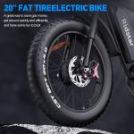 52V 3000W 20" Electric Bike for Off-Road Adventure