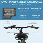 MOONCOOL 24" 26" 700W 7-Speed Electric Bike