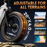 1500W Fast Cargo Electric Bike for Adults