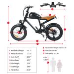 1500W 20" Off-Road Electric Mountain Bike