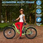MOONCOOL 24" 26" 700W 7-Speed Electric Bike