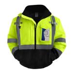 High Visibility Waterproof Jacket for Men & Women