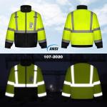 High Visibility Waterproof Jacket for Men & Women