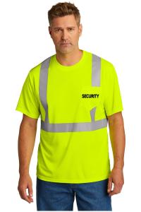 High Visibility ANSI 107 Class 2 Safety T-Shirt