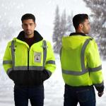 High Visibility Waterproof Jacket for Men & Women