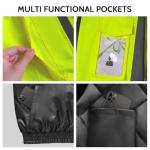 High Visibility Waterproof Jacket for Men & Women