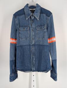 Reflective Denim Jacket by Calvin Klein and Raf Simons