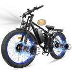 3000W Electric Mountain Bike with Dual Motors