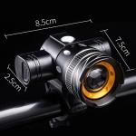 USB Rechargeable LED Bike Headlight and Taillight Set