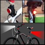 USB Rechargeable LED Bike Headlight and Taillight Set