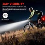 USB Rechargeable LED Bike Headlight and Taillight