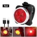 USB Rechargeable LED Bike Headlight and Taillight Set
