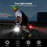 USB Rechargeable LED Bike Headlight and Taillight Set