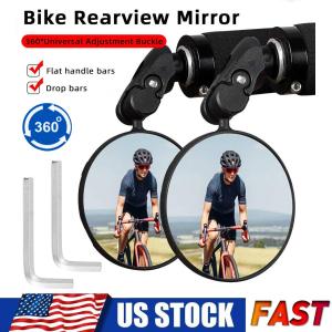 2-Pack Bike Rearview Mirrors for Mountain Bikes
