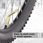 High Pressure Bike Floor Pump with Gauge