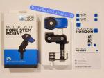 Quad Lock Motorcycle Fork Stem Mount with Dampener