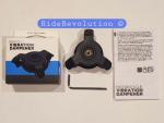 Quad Lock Motorcycle Fork Stem Mount with Dampener