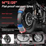 GES 740W Folding Ebike for Adults, 22 MPH