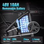 1200W Peak Folding Adult Electric City Bike