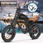 1500W 52V 30AH Off-Road Electric Mountain Bike