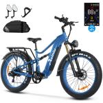 1800W Electric Fat Tire E-Bike for Adults