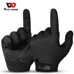 West Biking Touchscreen Full Finger Cycling Gloves