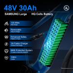 1800W Electric Fat Tire E-Bike for Adults