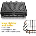 Foldable Rear Bike Basket for Easy Storage