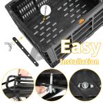 Foldable Rear Bike Basket for Easy Storage