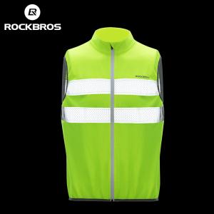 ROCKBROS Men's Reflective Cycling Wind Vest