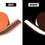 High Visibility Reflective Safety Tape - 2'' x 66ft