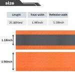 High Visibility Reflective Safety Tape - 2'' x 66ft