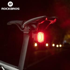 Rockbros Smart Rear Bike Light with Brake Alert