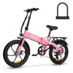 Axiniu 750W 20'' Folding Electric Bike for Adults