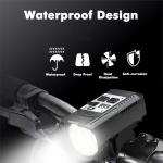 USB Rechargeable Waterproof Super Bright Bike Light
