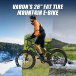 26" Fat Tire Electric Bike 500W for Adults