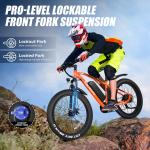 Varun 26" Fat Tire Electric Mountain Bike 750W