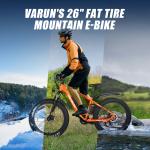 Varun 26" Fat Tire Electric Mountain Bike 750W